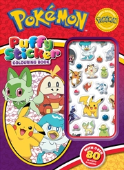 Buy Pokémon: Puffy Sticker Colouring Book (Featuring Paldea Region)