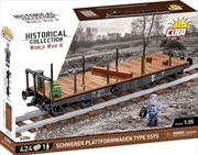Buy Trains - Schwerer Plattwormwagen Type Ssys 1:35 Scale [424 Pcs]