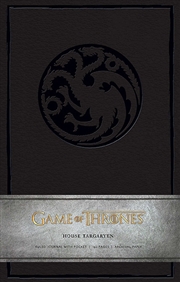 Buy Game of Thrones: House Targaryen Hardcover Ruled Journal