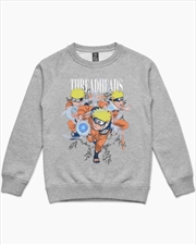 Buy Naruto Rasengan Kids Jumper - Grey - Size 4