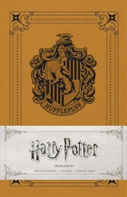 Buy Harry Potter: Hufflepuff Ruled Notebook 