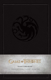 Buy Game of Thrones: House Targaryen Ruled Pocket Journal 