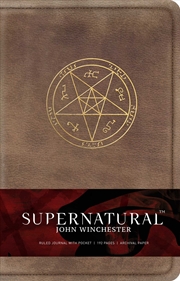 Buy Supernatural: John Winchester Hardcover Ruled Journal 