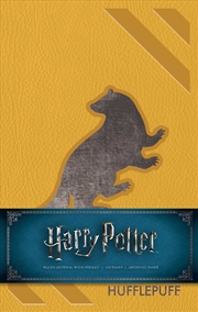 Buy Harry Potter: Hufflepuff Hardcover Ruled Journal
