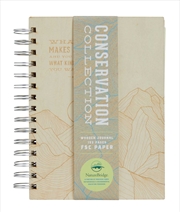 Buy Conservation Wooden Journal 