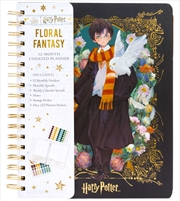 Buy Harry Potter: Floral Fantasy 12-Month Undated Planner 