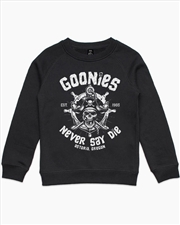 Buy Goonies Never Say Die Kids Jumper - Black - Size 4