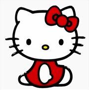 Buy Hello Kitty - #3 Sitting Dress Pin