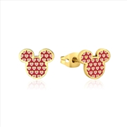 Buy Disney Mickey Mouse Heart Stud Earrings