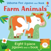 Buy Usborne First Jigsaws Farm Animals