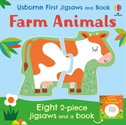 Buy Usborne First Jigsaws Farm Animals