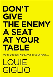 Buy Dont Give The Enemy A Seat At Your Table