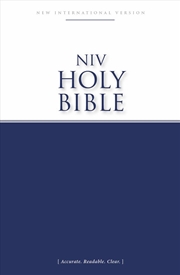 Buy Niv Economy Bible [Blue]