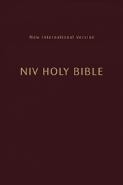 Buy Niv Holy Bible Compact [Burgundy]