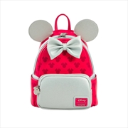 Buy Loungefly Disney - Minnie Mouse (Red & Silver) US Exclusive Mini Backpack [RS]