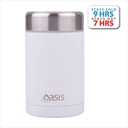 Buy Oasis Stainless Steel Vacuum Insulated Food Flask 450ml