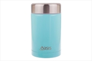 Buy Oasis Stainless Steel Vacuum Insulated Food Flask 450ml - Spearmint
