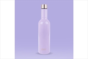 Buy Oasis Stainless Steel Double Wall Insulated Wine Traveller 750ml - Lilac