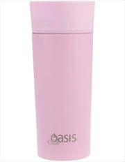 Buy Oasis Stainless Steel Double Wall Insulated Travel Mug 360ml - Carnation