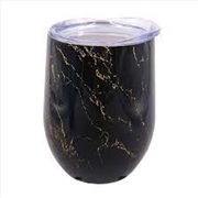 Buy Oasis Stainless Steel Double Wall Insulated Wine Tumbler 330ml - Gold Onyx