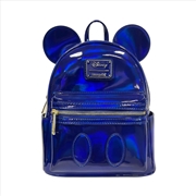 Buy Loungefly Disney - Mickey (Blue Oil Slick) Mini Backpack [RS]