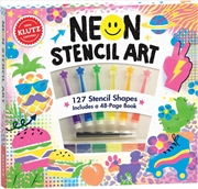 Buy Neon Stencil Art (KLUTZ)