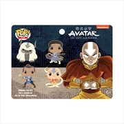 Buy Avatar the Last Airbender - Characters 4-Pack Pin Set
