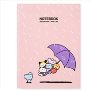 Buy Bt21 Spring  Pink Notebook