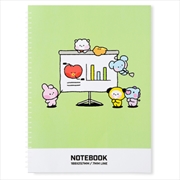 Buy Bt21 Spring Green Notebook
