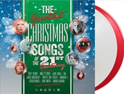 Buy Greatest Christmas Songs Of 21st Century / Various - Limited 180-Gram Red & White Colored Vinyl