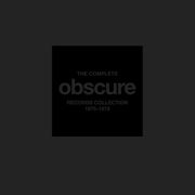 Buy Complete Obscure Records Collection / Various - Limited Boxset with Book