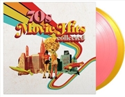 Buy 70's Movie Hits Collected / Various - Limited Pink & Yellow Coloured Vinyl