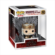 Buy House of the Dragon - Viserys on Throne Pop! Deluxe