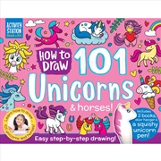 Buy How To Draw 101 Unicorns