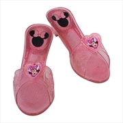 Buy Minnie Mouse Pink Jelly Shoes - Child