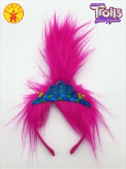 Buy Poppy Trolls 3 - Headband With Attached Hair