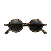 Buy London Mole Moley Sunglasses Gloss Grey Tortoise Shell / Black