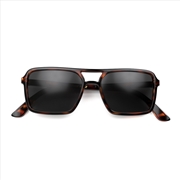 Buy London Mole Spy Sunglasses Gloss Tortoise Shell / Black