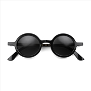 Buy London Mole Moley Sunglasses Gloss Black / Black