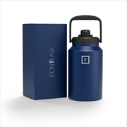 Buy Iron Flask Bottle with Spout Lid, Twilight Blue - 128oz/3800ml