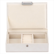 Buy Cassandra's Mini Jewellery Box - The Willow Collection - White