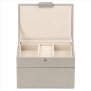 Buy Cassandra's Mini 2 Tray Jewellery Box - The Dylan Collection - Grey