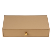 Buy Cassandra's Large Jewellery Box Drawer - The Luna Collection - Taupe