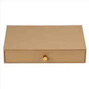 Buy Cassandra's Large Jewellery Box Drawer - The Valentina Collection - Taupe