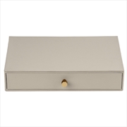 Buy Cassandra's Large Jewellery Box Drawer - The Valentina Collection - Grey