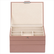 Buy Cassandra's Medium 3 Tray Jewellery Box - The Mia Collection - Pink