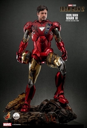 Buy Iron Man 2 - Mark VI Armour 1:4 Scale Collectable Figure