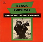 Buy Black Survival: The Sahel Concert At Town Hall