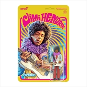 Buy Jimi Hendrix - Jimi Hendrix (Are You Experienced) Reaction 3.75" Figure