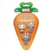 Buy Guardians of the Galaxy - Star-Lord, Groot, & Rocket Carrot Pocket Pop! 3-Pack